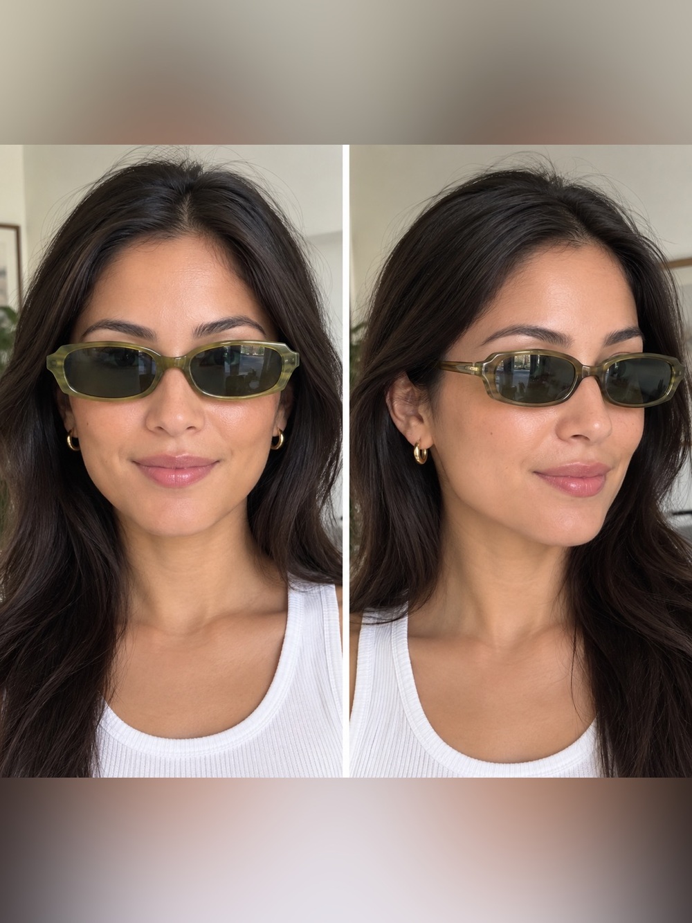 Oliver Peoples oval sunglasses